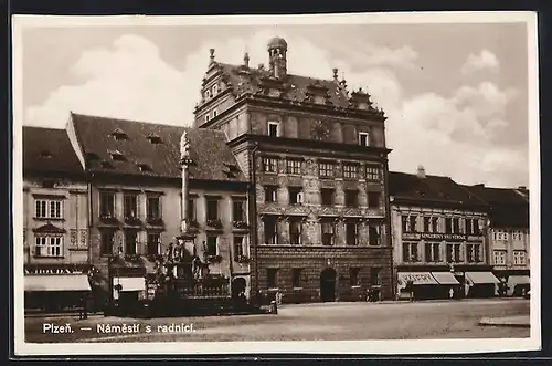 AK Plzen, Námestí s radnicí