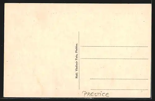 AK Prestice, Kostelic Vicow, Postaven koncem XIII. stoleti