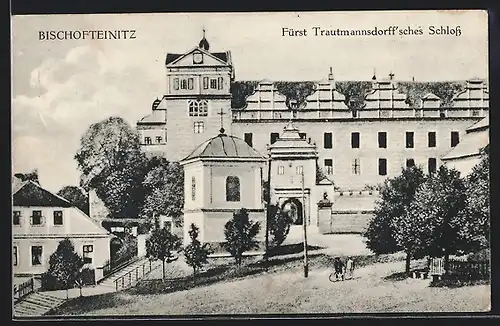 AK Bischofteinitz, Fürst Trautmannsdorff'sches Schloss