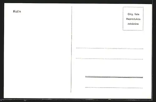 AK Kolin, Námestí mit Ceskomoravska Banka