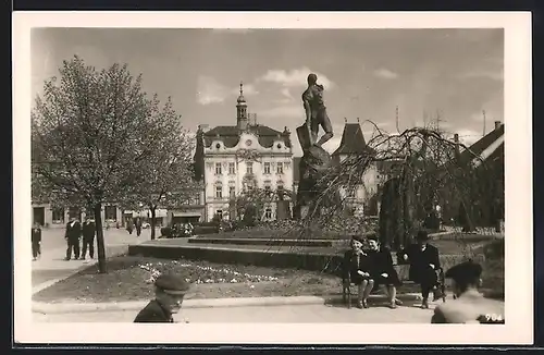 AK Beraun / Beroun, Nàmesti, Pomnik Svobody