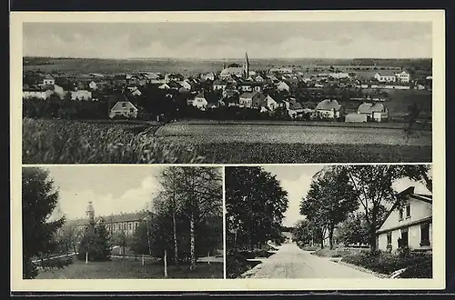 AK Mirovice, Totalansicht und Ortspartien