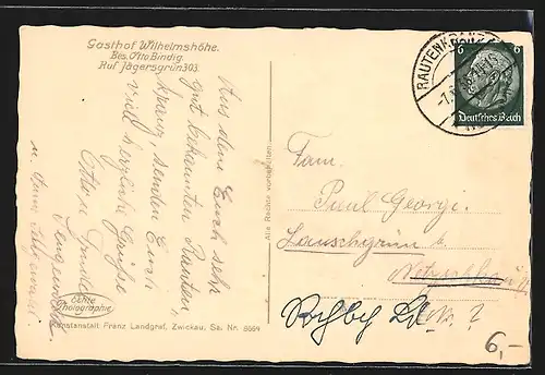 AK Rautenkranz i. Vogtl., Ortspartie