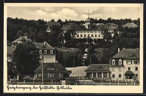 AK Gottleuba, Blick auf die Heilstätte