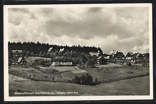 AK Oberbärenburg i. Erzgeb., Ortspartie