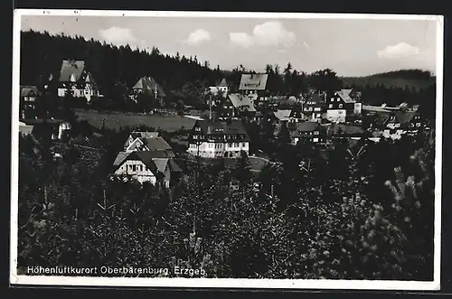 AK Oberbärenburg, Panoramaansicht