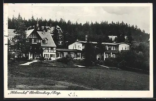 AK Oberbärenburg /Erzg., Gästeheim Helenenhof