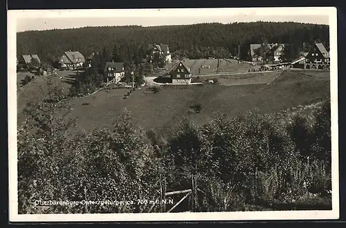 AK Oberbärenburg, Ortsansicht