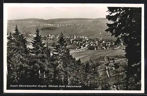 AK Oberwiesenthal, Panorama