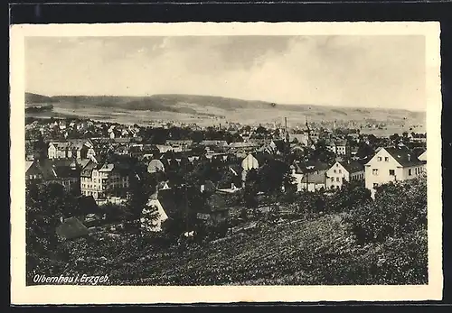 AK Olbernhau i. Erzgeb., Teilansicht