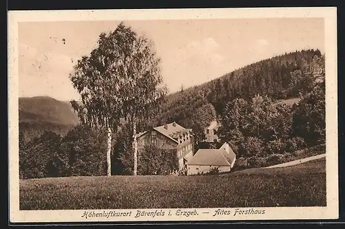 AK Bärenfels i. Erzegeb., Altes Forsthaus