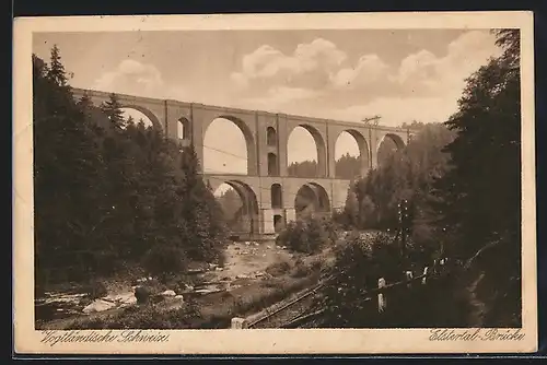 AK Elstertal-Brücke /Vogtländische Schweiz