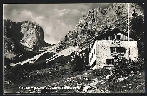 AK Gaudeamushütte, Berghütte mit Ellmauertor