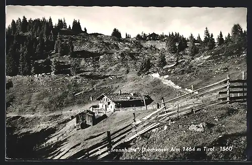 AK Brennhütte, Berghütte auf der Durchkaser Alm