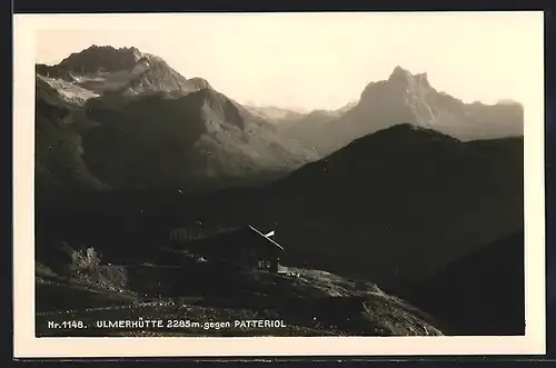 AK Ulmerhütte, Berghütte gegen Patteriol