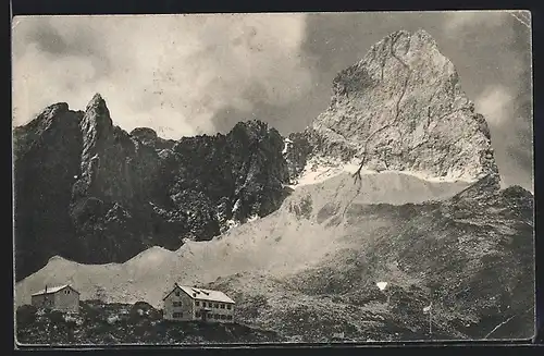 AK Lamsenjochhütte, Berghütte der Sektion Oberland München D. Ö. A.