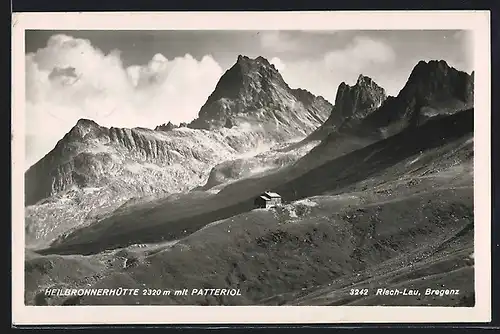 AK Heilbronnerhütte, Berghütte mit Patteriol