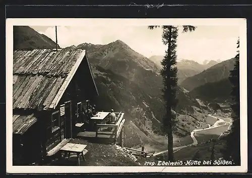 AK Edelweiss-Hütte, Berghütte bei Sölden