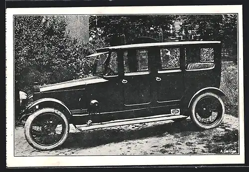 AK Auto British Daimler (192 ), Luxus Limousine von Carrosserie Fr. De Wolf