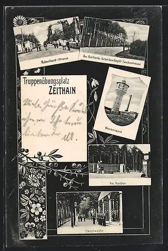 AK Zeithain, Truppenübungsplatz, Wasserwerk, Hauptwache