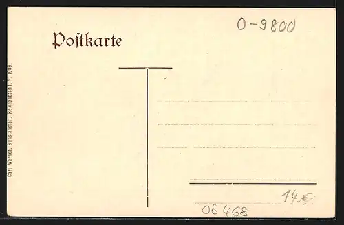 AK Reichenbach i. V., Gebäude v. Paul Reinhold