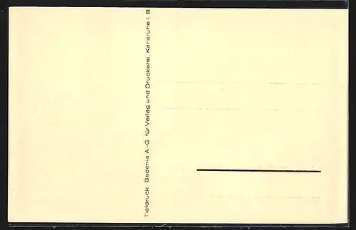 AK Karlsruhe, St. Hedwig & St. Gertrud-Haushaltungsschulen, Sofienstrasse 69, Sprechzimmer