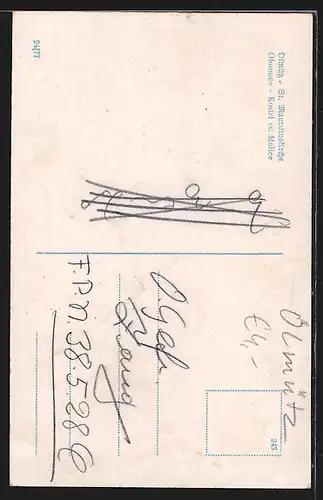 AK Olmütz, An der St. Mauritiuskirche