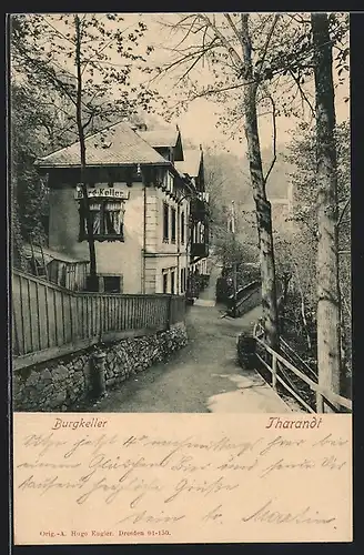 AK Tharandt, Gasthaus Burgkeller