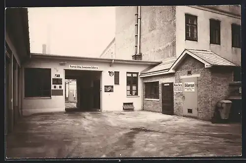 AK Wien, Gusenleithner Garage in der Gusenleithner Gasse 3