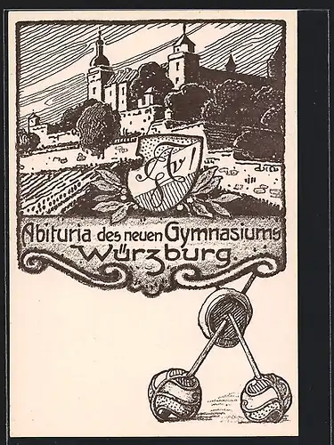 AK Würzburg, Abituria des neuen Gymnasiums