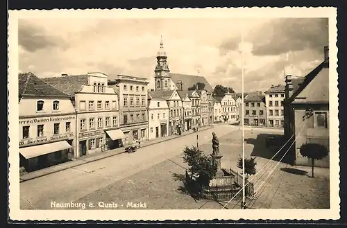 AK Naumburg a. Quais, Markt