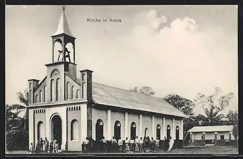 AK Adeta, Kirche, Eckfassade