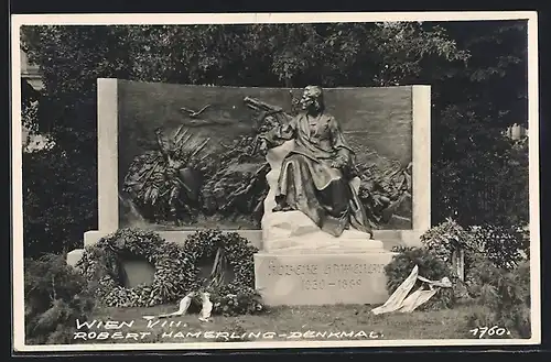 AK Wien, Robert Hämerling-Denkmal