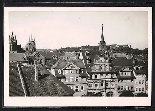 AK Erfurt, Stadtteilansicht