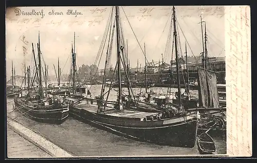 AK Düsseldorf, Neuer Hafen