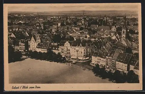 AK Erfurt, Blick vom Dom