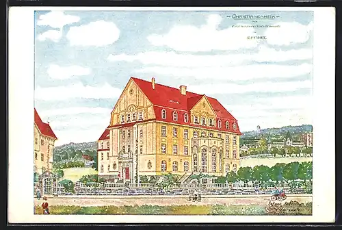 AK Erfurt, Partie am Christianenheim