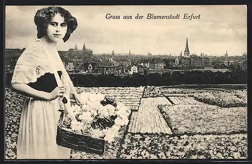 AK Erfurt, Blumenfeld gegen Stadt