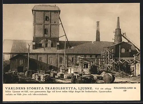 AK Ljusne, Världens Största Träkolshytta