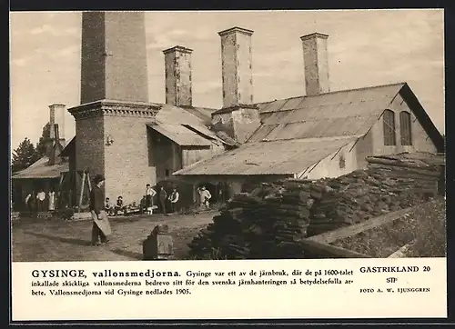 AK Gysinge, vallonsmedjorna