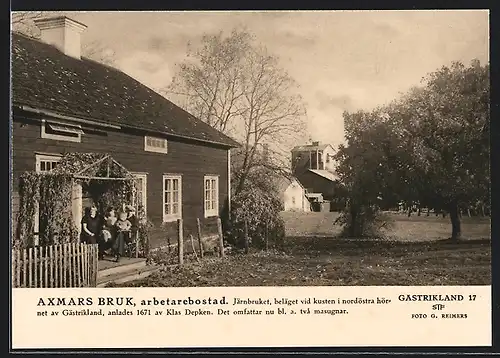 AK Axmar, Axmars Bruk, arbetarebostad