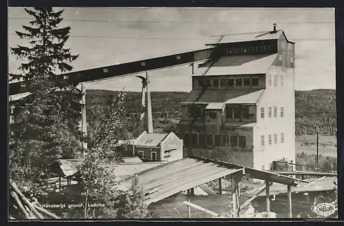 AK Ludvika, Haksbergs gruvor, Bergbau