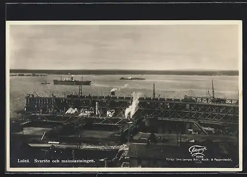 AK Lulea, Svarton och malmlastningen