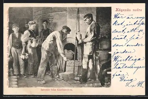 AK Höganäs, Interiör fran Kärlfabriken