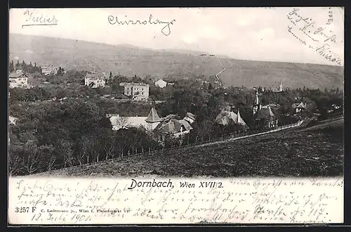 AK Wien-Dornbach, Totalansicht