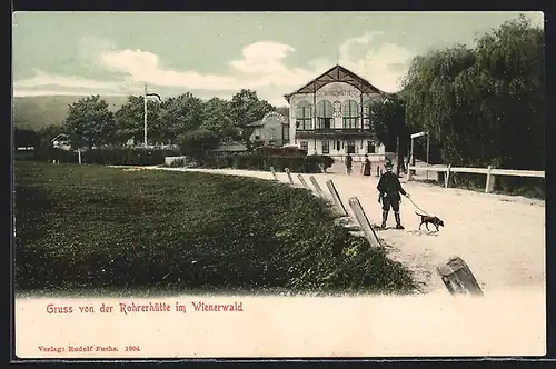 AK Wien, Restaurant Rohrerhütte im Wienerwald