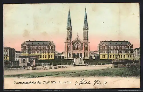 AK Wien XIII, Versorgungsheim der Stadt Wien in Lainz