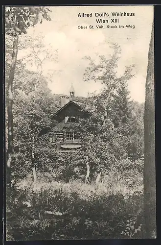 AK Wien-Ober St. Veit, Alfred Dolls Weinhaus