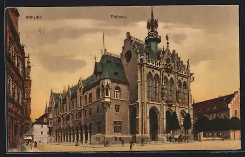 AK Erfurt, Partie am Rathaus