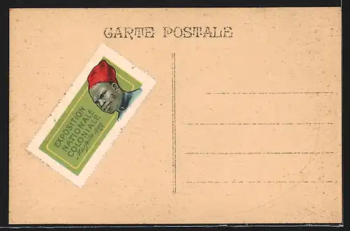 AK Marseille, Exposition coloniale 1922, Temple d`Angkor Vat